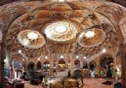 نمایی زیبا از معماری داخلی بازار تبریز