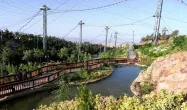 نمای باغ پرندگان تهران