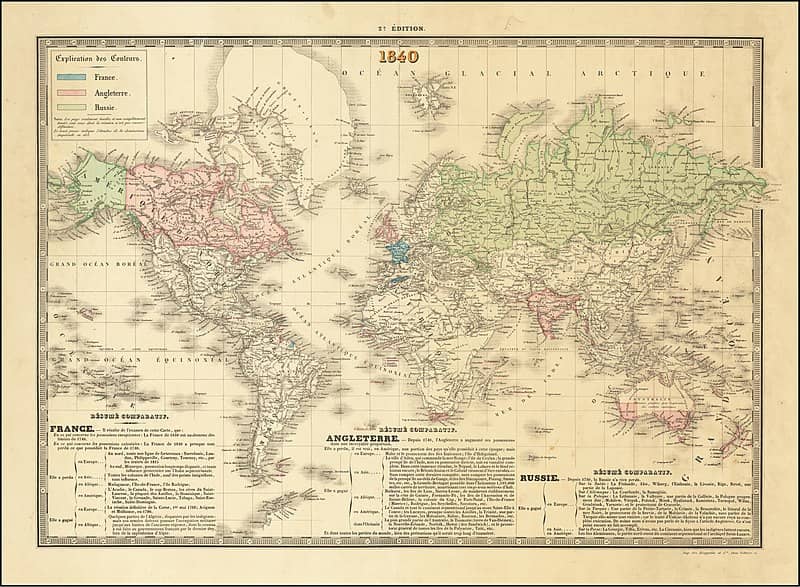 فرانسه، انگلستان و امپراتوری روسیه؛ سال ۱۸۴۰