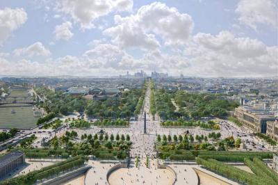 پاریس در پی تبدیل شانزلیزه به یک باغ شهری استثنایی