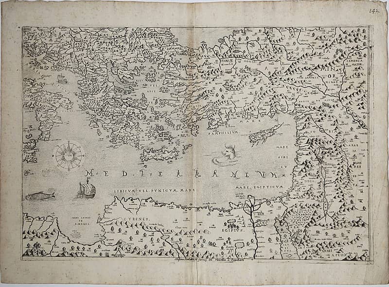 دریای مدیترانه؛ سال ۱۵۷۰