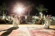 رقص عربی در اقامت شبانه ذخیره گاه حفاظت شده بیابان دبی