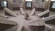 سنگ‌های موزه سنگ در گنبد جبلیه کرمان