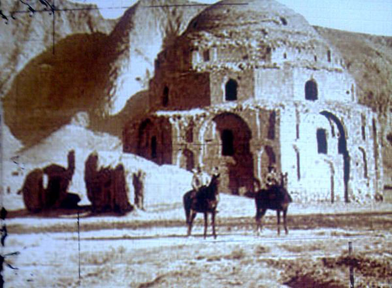 عکسی قدیمی از گنبد جبلیه