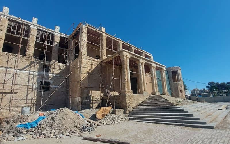 مرمت ساختمان تاریخی عمارت ملک بوشهر