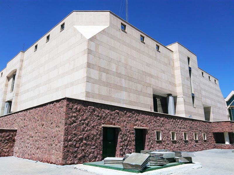 نمای بیرونی موزه ریاست جمهوری رفسنجان