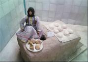 مانکن زن نانوا در موزه مردم‌ شناسی رفسنجان
