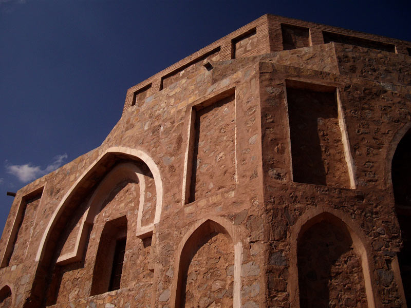 معماری گنبد جبلیه کرمان