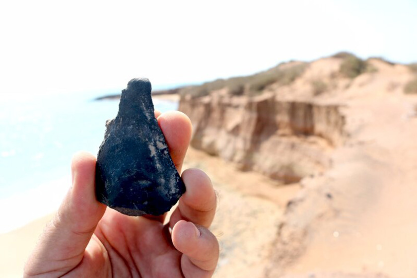 کشف شواهد سکونت انسان‌ اولیه در جزیره هرمز