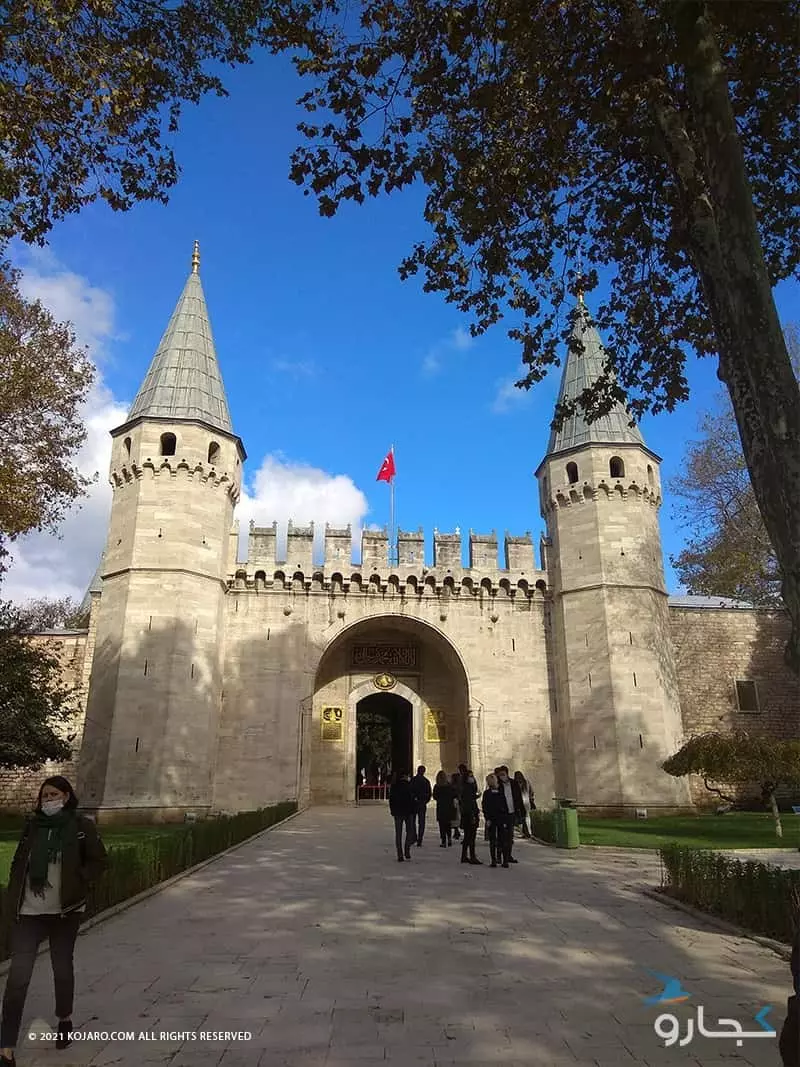 دروازه سلام کاخ توپکاپی