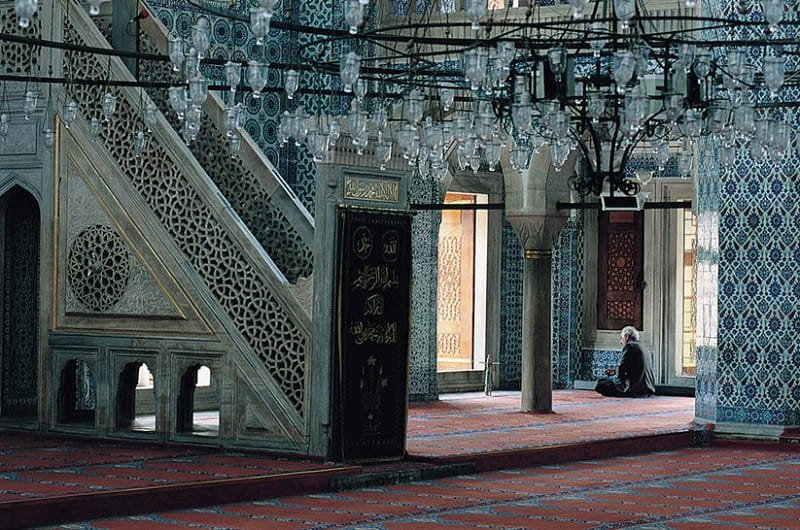 محراب مسجد آبی
