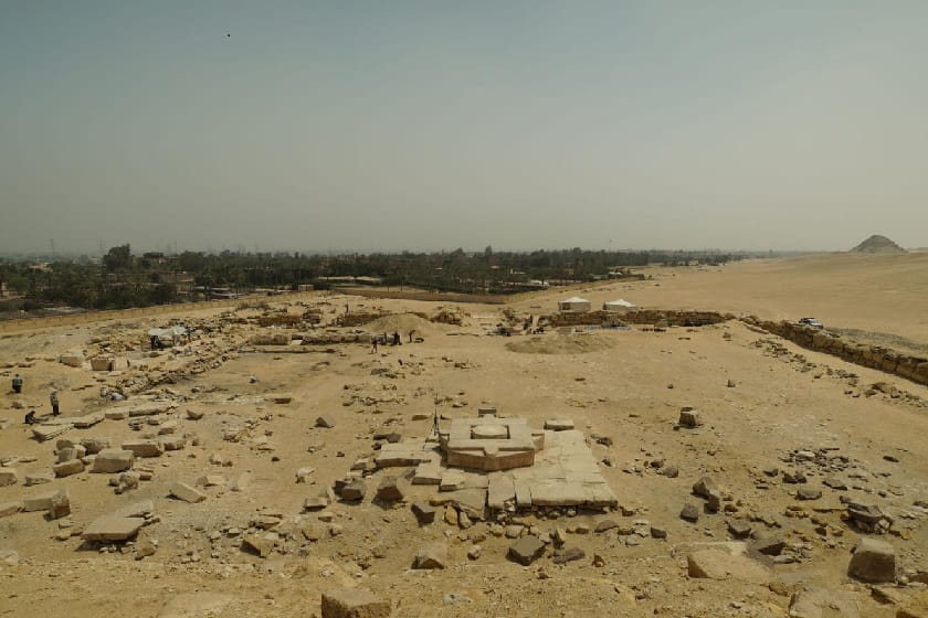 معبد خورشید گمشده با قدمت ۴۵۰۰ سال در مصر کشف شد
