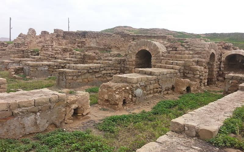 بقایای قلعه‌ای تاریخی در زاهدان