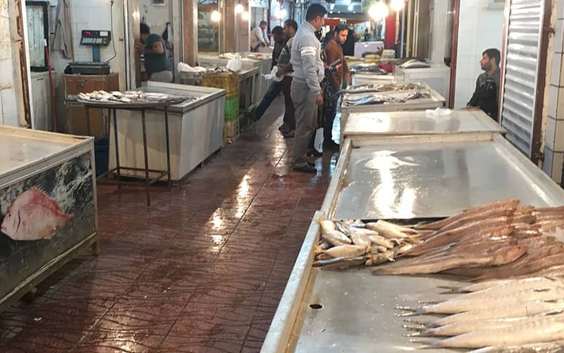 بازار ماهی فروشان 