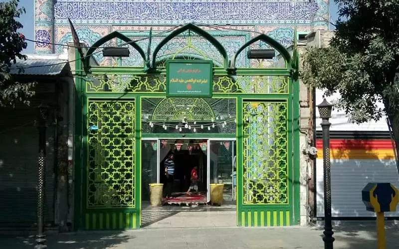 ورودی امامزاده ابوالحسن