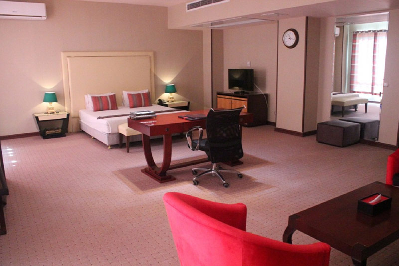 اتاقی در هتل بوتانیک گرگان
