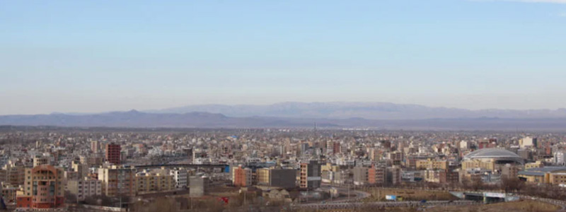 عکس پانوراما شهر اردبیل