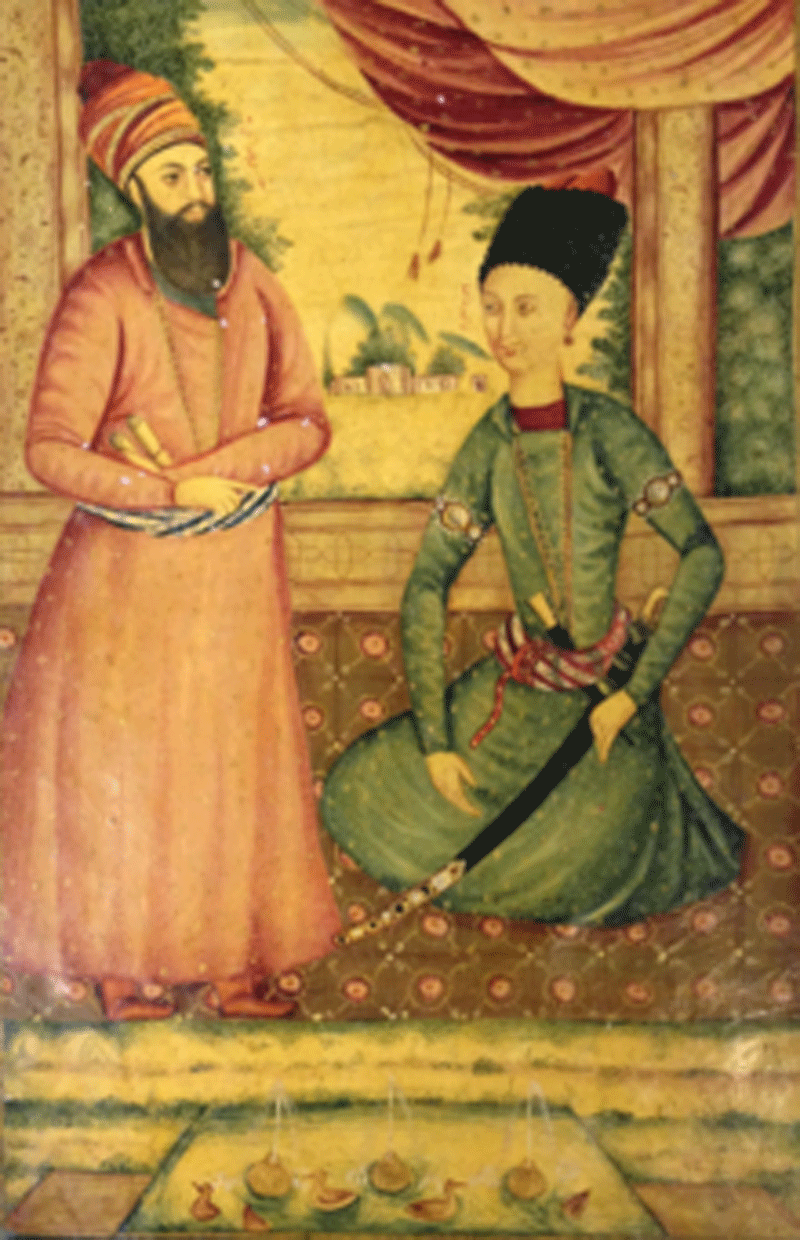 آقامحمد خان و حاج ابراهیم کلانتر