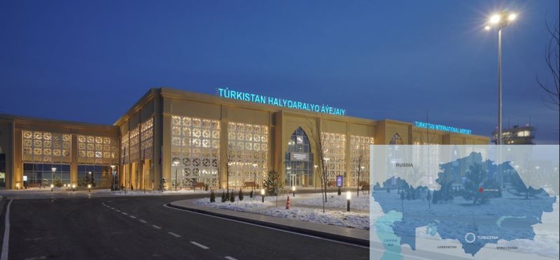فرودگاه ترکستان