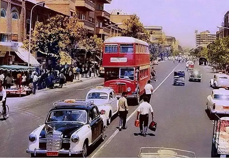 خیابان های تهران قدیم