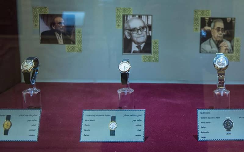ساعت چهره های سرشناس در موزه زمان