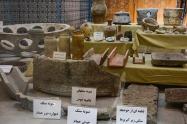 اشیای قدیمی در حمام شاه مشهد