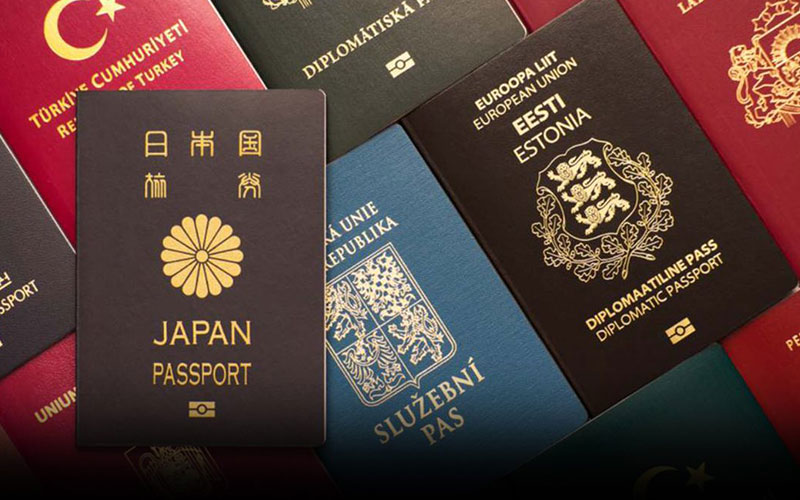 پاسپورت های مختلف جهان
