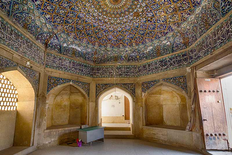 معماری زیبای مدرسه خان شیراز