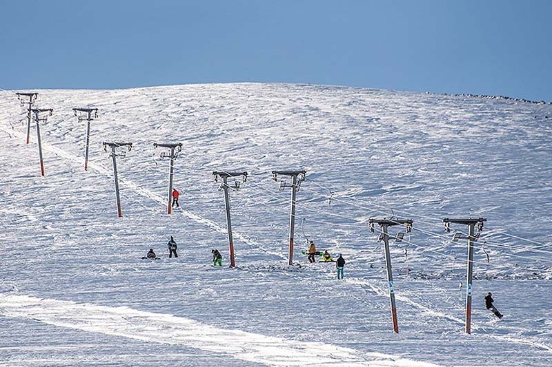مسیر اسکی پیست اسکی سهند