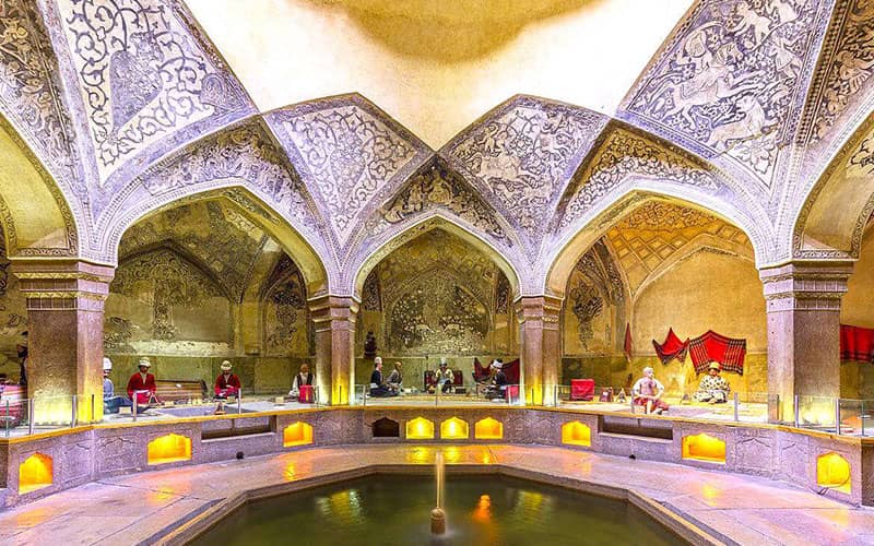 حمامی تاریخی با کاربری موزه در شیراز