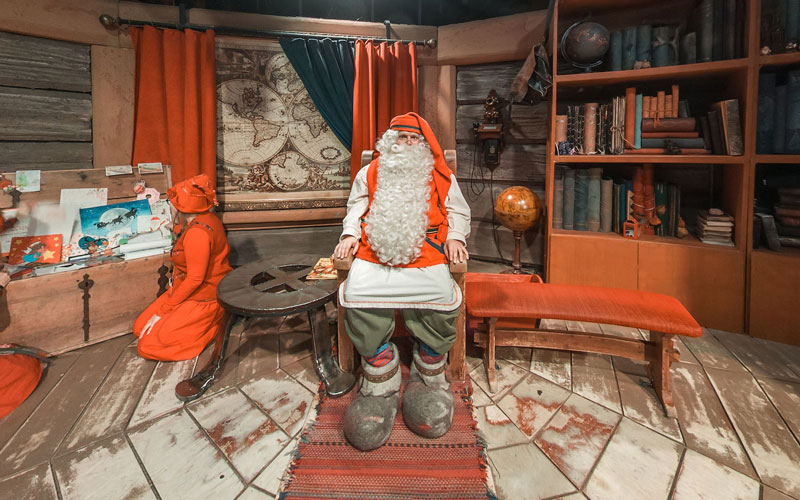 خانه بابانوئل در لاپلند فنلاند