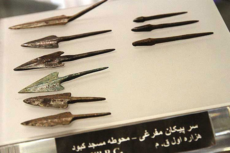 سرنیزه قدیمی در موزه آذربایجان تبریز