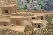 ماکت خانه های قدیمی در موزه نان مشهد