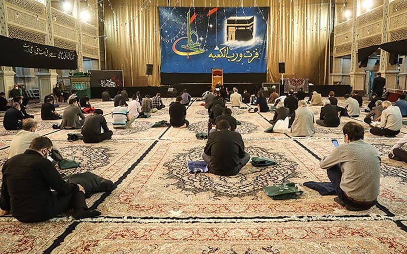 برنامه مذهبی در مهدیه تهران