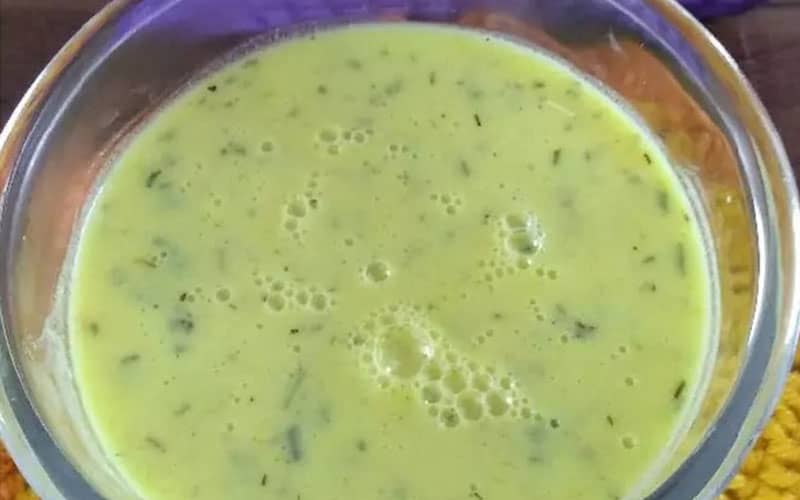 سوپ سبزرنگ