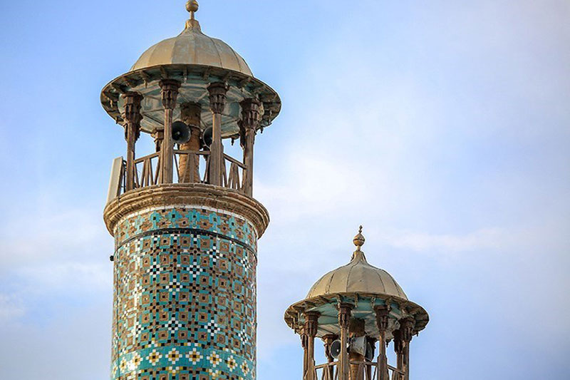 دو مناره مسجد جامع سنندج