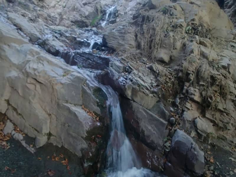 آبشار پسکوهک در روستای افجه