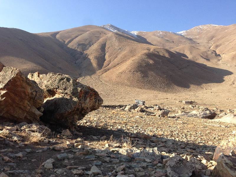 مسیر کوهنوردی قله توچال در روستای آهار