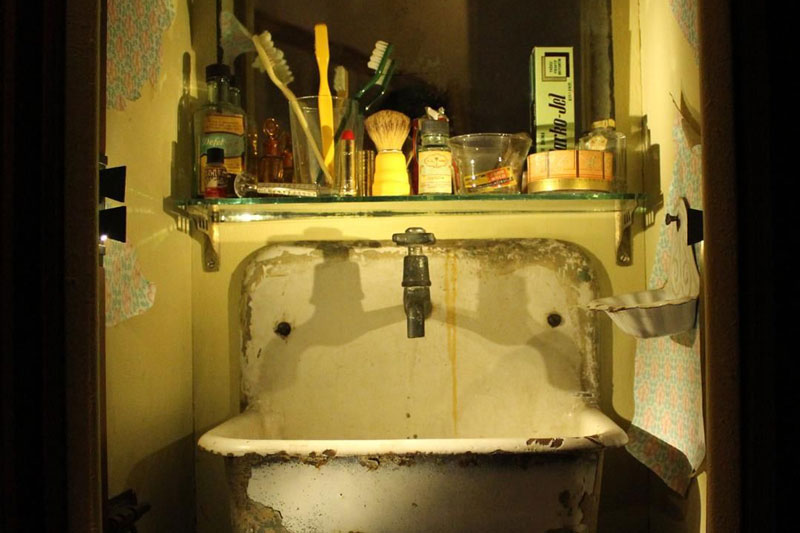 دستشویی قدیمی در موزه معصومیت استانبول