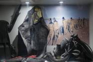 پوشش غواصان در باغ موزه انقلاب اسلامی و دفاع مقدس