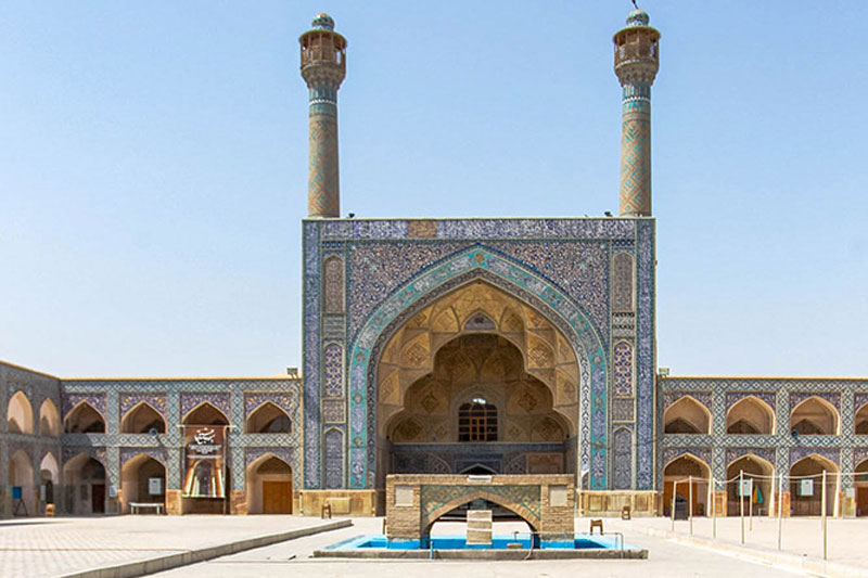 ایوان استاد مسجد جامع اصفهان