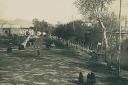 عکس از میدان بهارستان در سال ۱۳۱۲