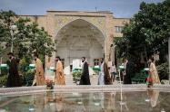 مراسم عمامه‌گذاری در حوزه علمیه مروی تهران 