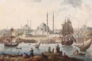 نقاشی از استانبول در قدیم در موزه پرا