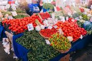 فروش سبزیجات تازه در بازار بشیکتاش استانبول