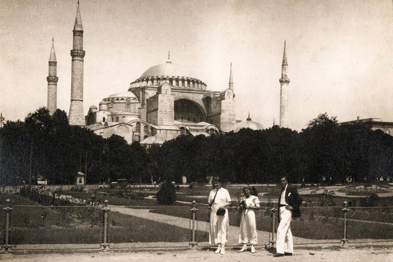 مسجد ایاصوفیه در قرن گذشته