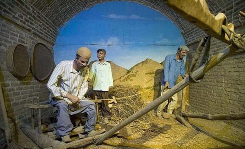ماکت عشایر لرستان در موزه مردم شناسی فلک الافلاک