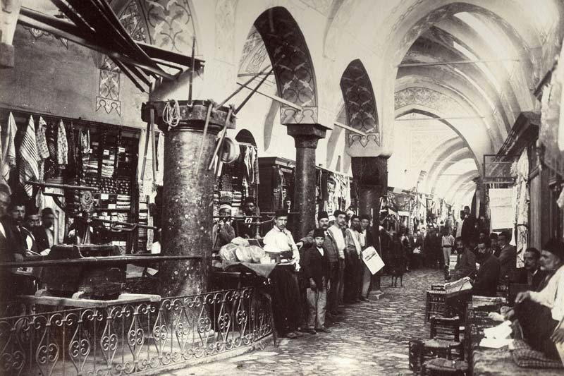 بازار بزرگ استانبول در گذشته
