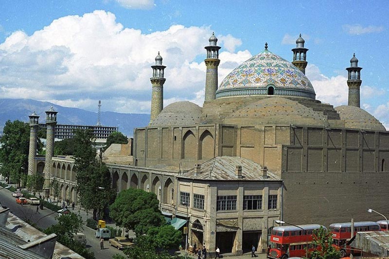 مسجد سپهسالار در گذشته