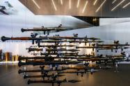 مجموعه اسلحه‌های جنگ در باغ موزه انقلاب اسلامی و دفاع مقدس